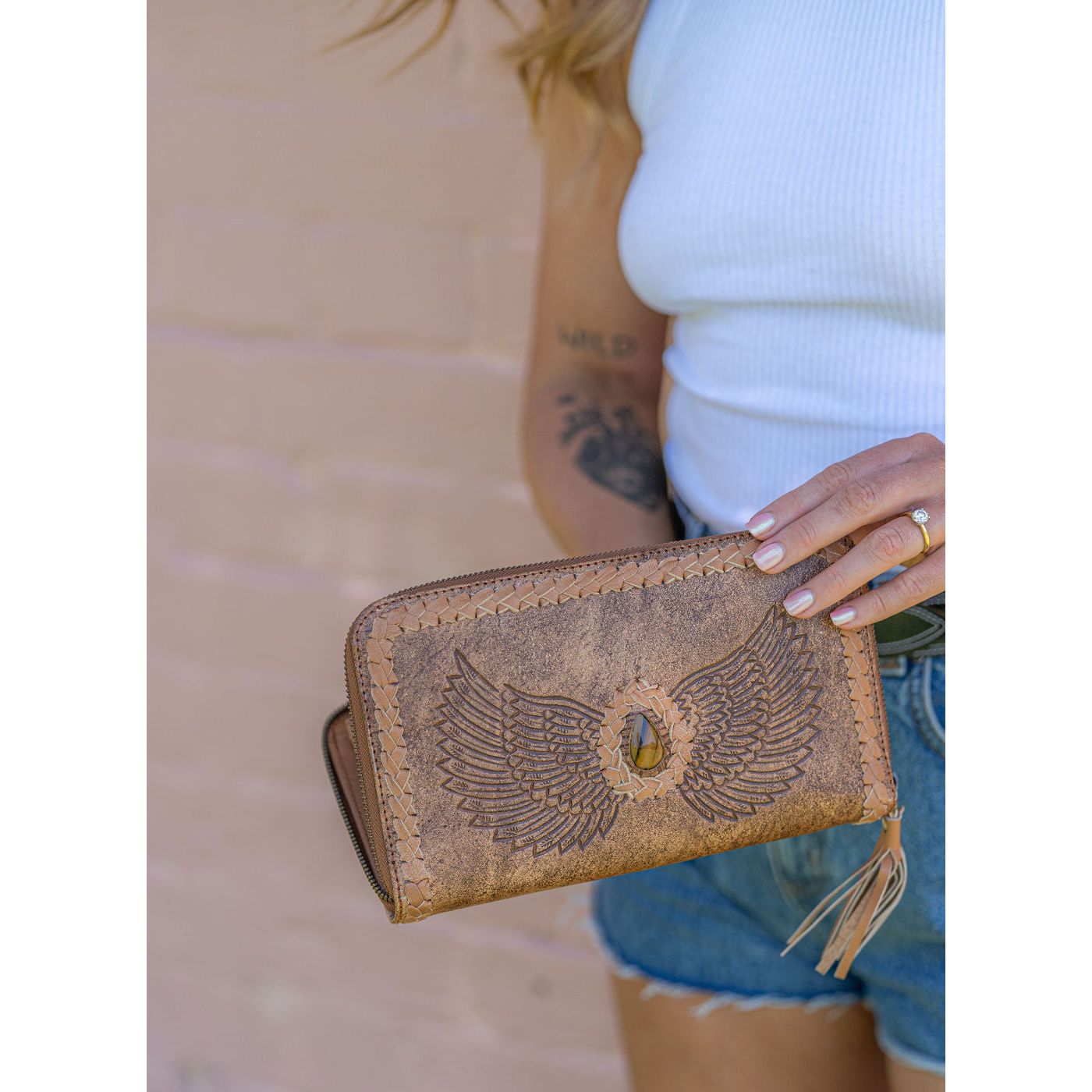 Wild Wings Clutch Wallet