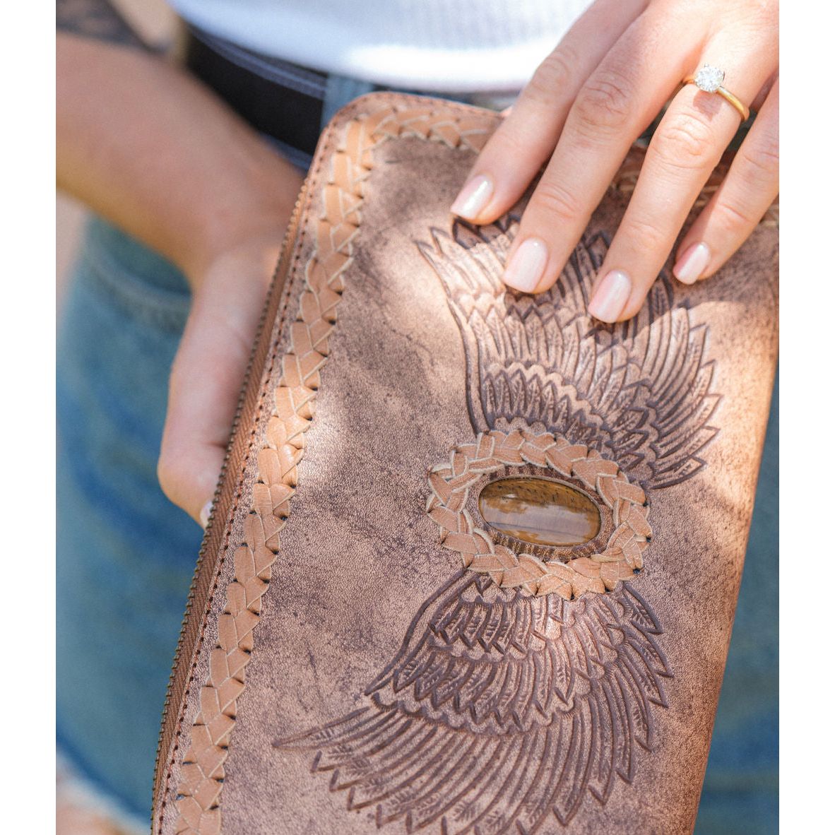 Wild Wings Clutch Wallet