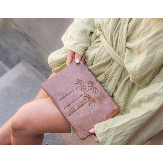 Coco Palm Clutch SALE $89 now $49